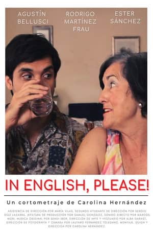 In English, please!