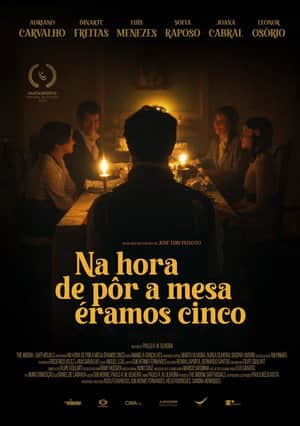 Na hora de pôr a mesa, éramos cinco
