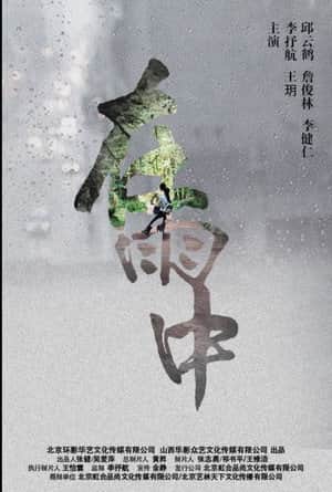 在雨中