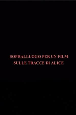 Sopralluogo per un film sulle tracce di Alice