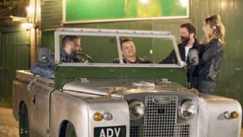 Slammed Land Rover