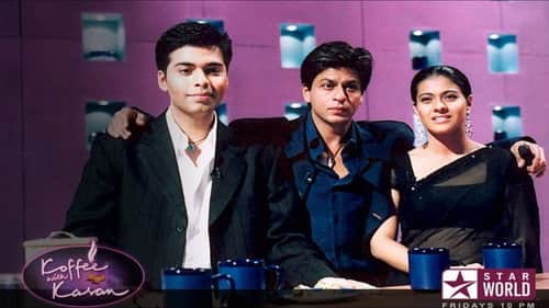 Shahrukh Khan and Kajol