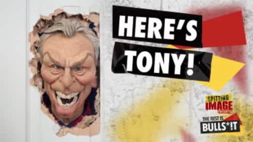 Tony Blair in The Shining?!