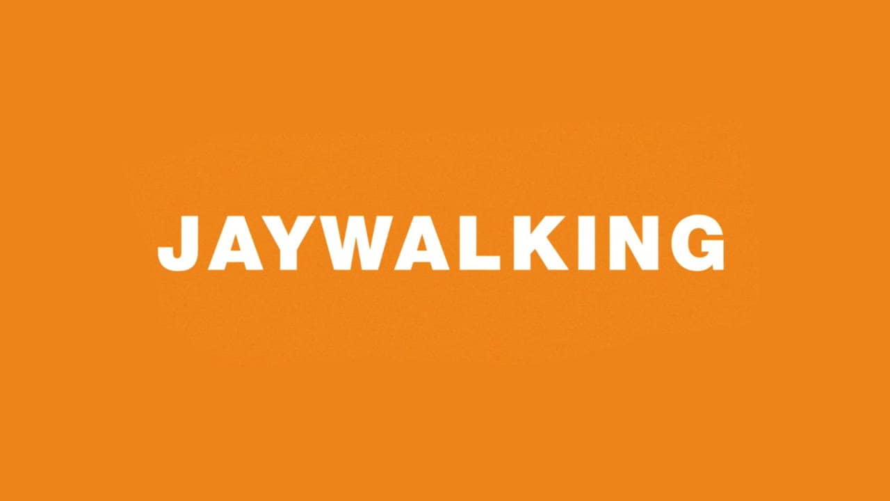 Jaywalking backdrop