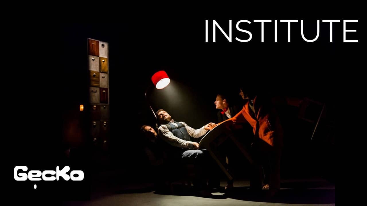 Institute backdrop