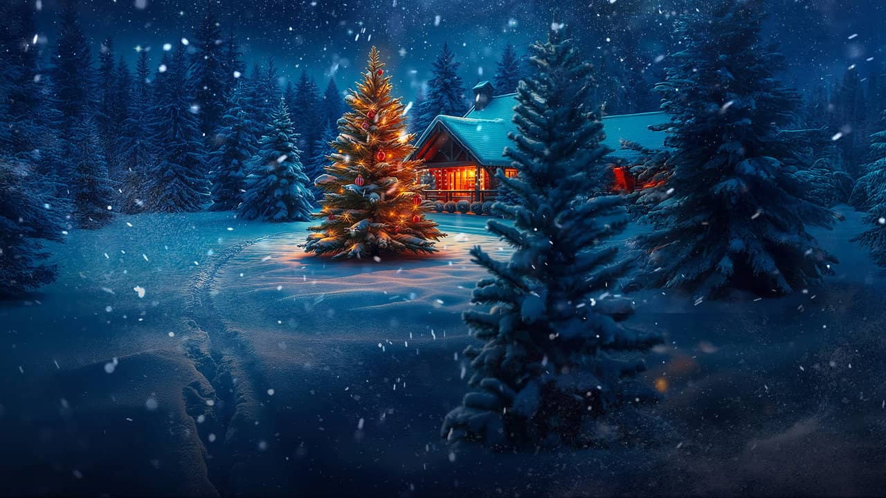 Новогоднее чудо backdrop