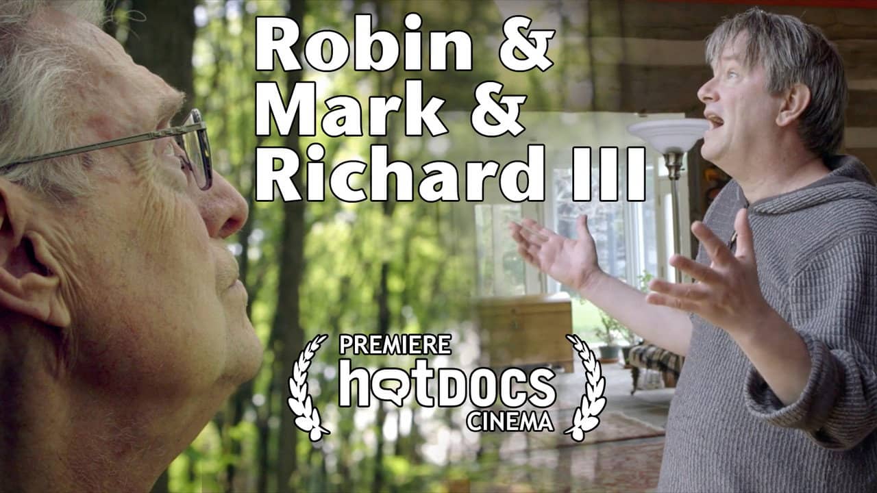 Robin And Mark And Richard III backdrop