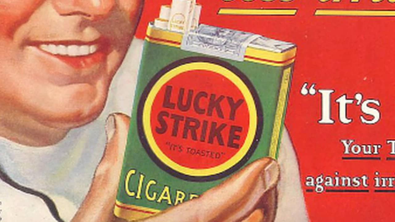 Clearing the Air: The History of Cigarette Advertising backdrop