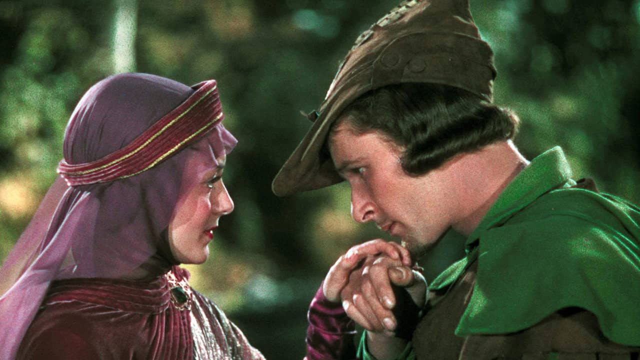 Welcome to Sherwood! The Story of 'The Adventures of Robin Hood' backdrop