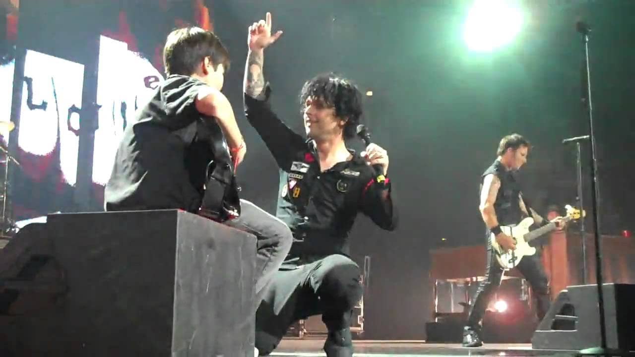 Green Day: Life Without Warning backdrop