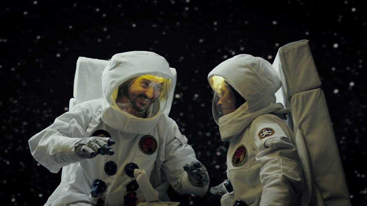 Space Pyjamas backdrop