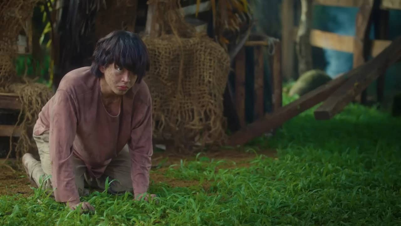 A Werewolf Boy backdrop