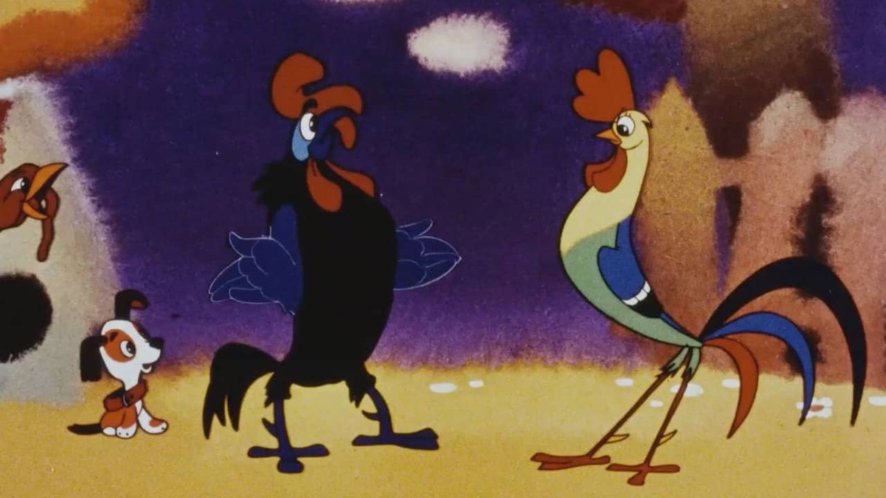 Rooster and Paint backdrop