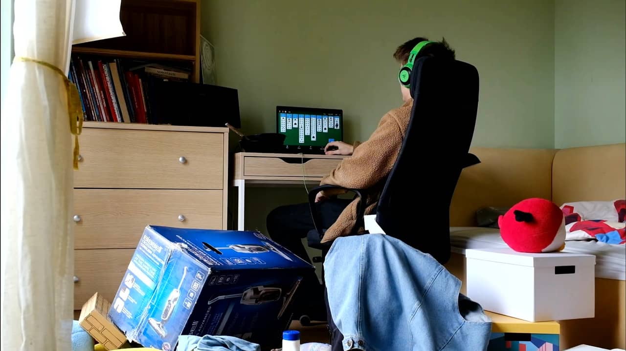 The Lazy One backdrop