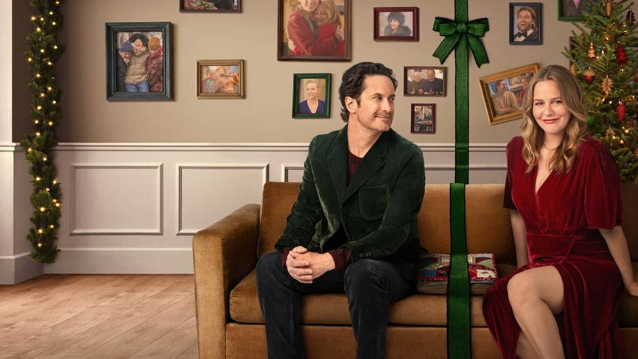 A Merry Little Ex-Mas backdrop