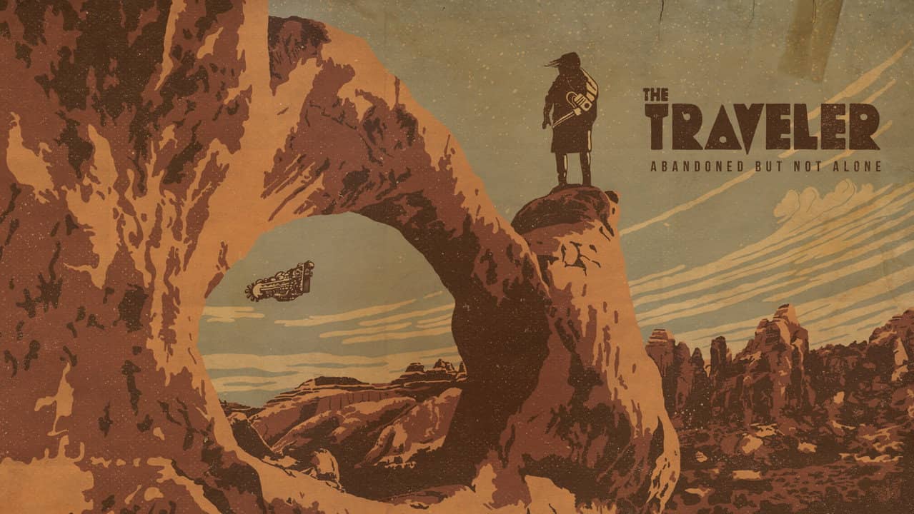 The Traveler backdrop