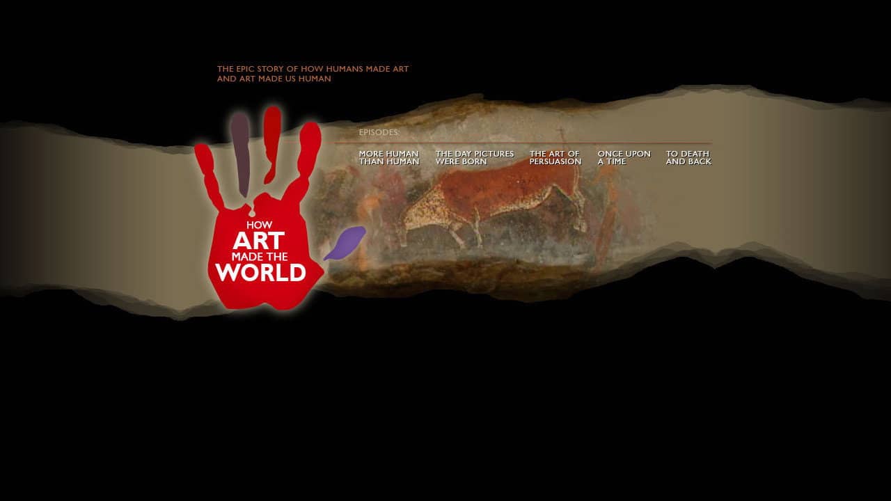 How Art Made The World backdrop