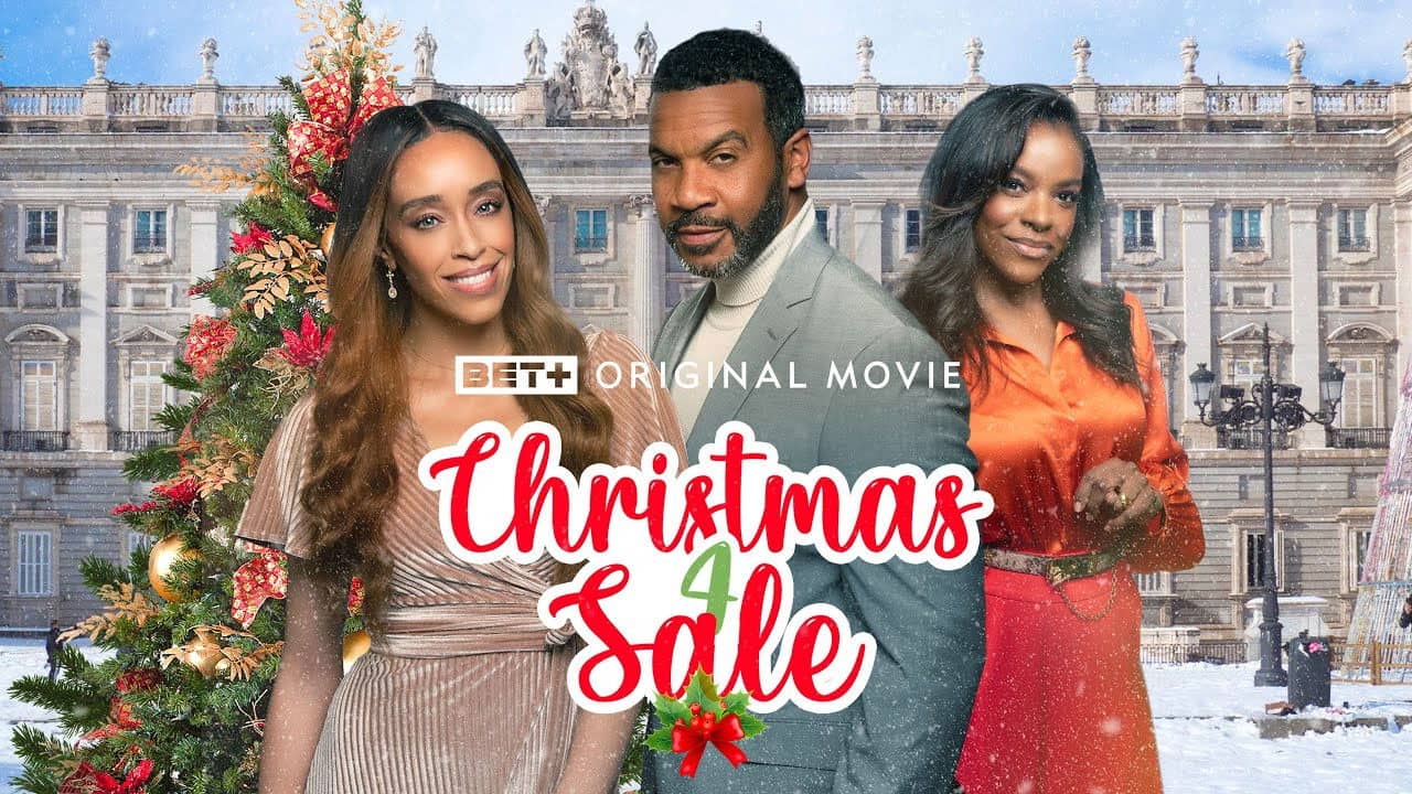 Christmas for Sale backdrop