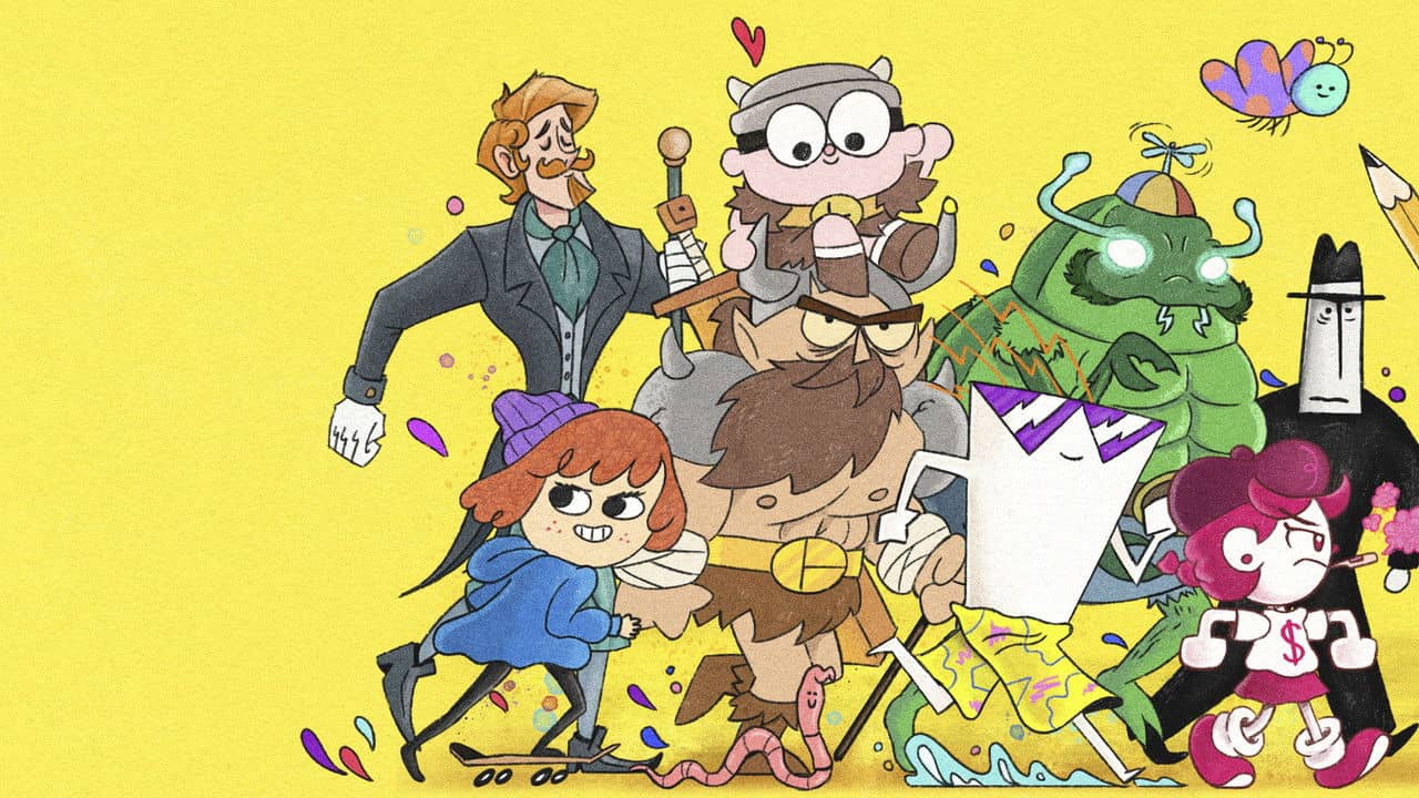 Toonout backdrop