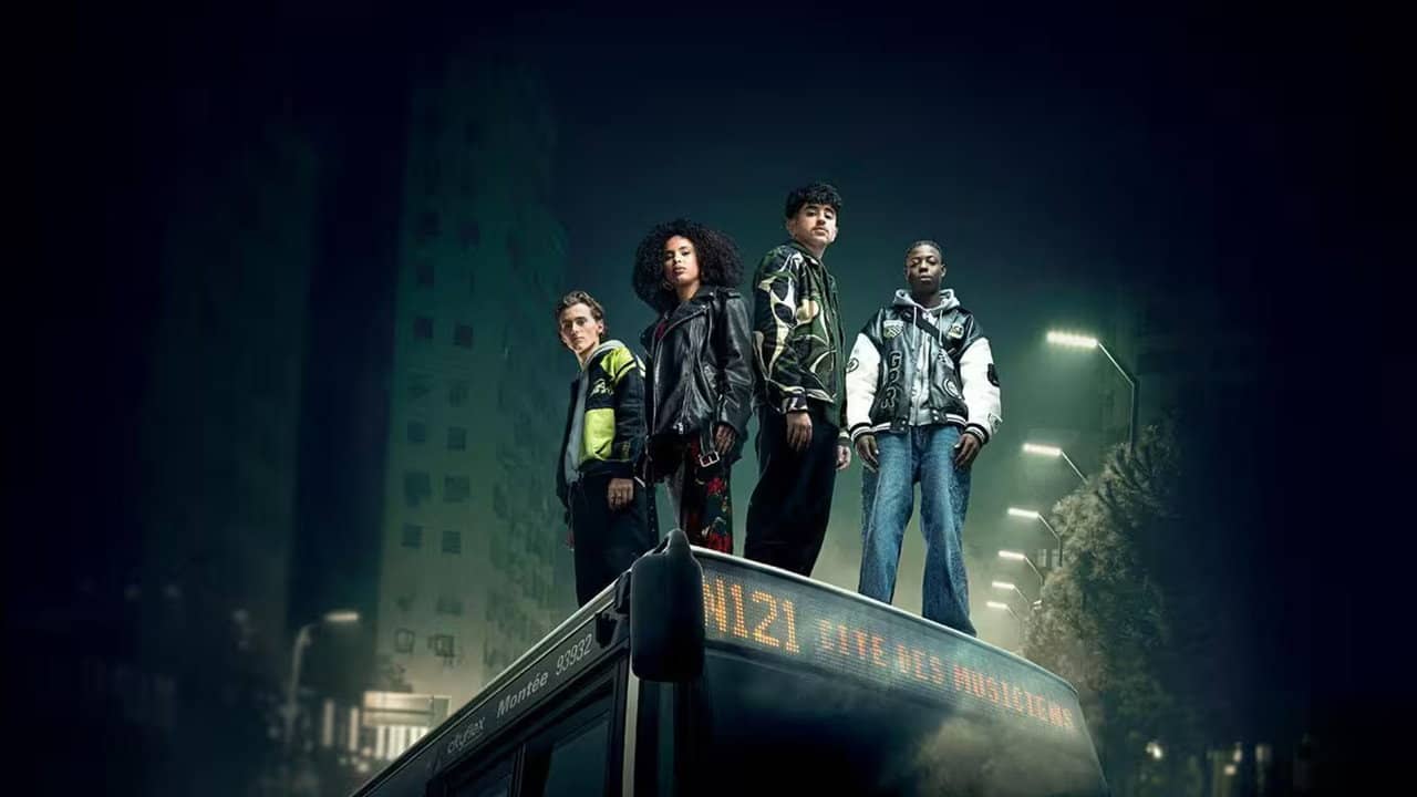 N121 Bus de nuit backdrop