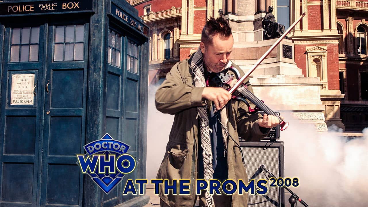 Doctor Who: Music of the Spheres - Doctor Who at the Proms 2008 backdrop