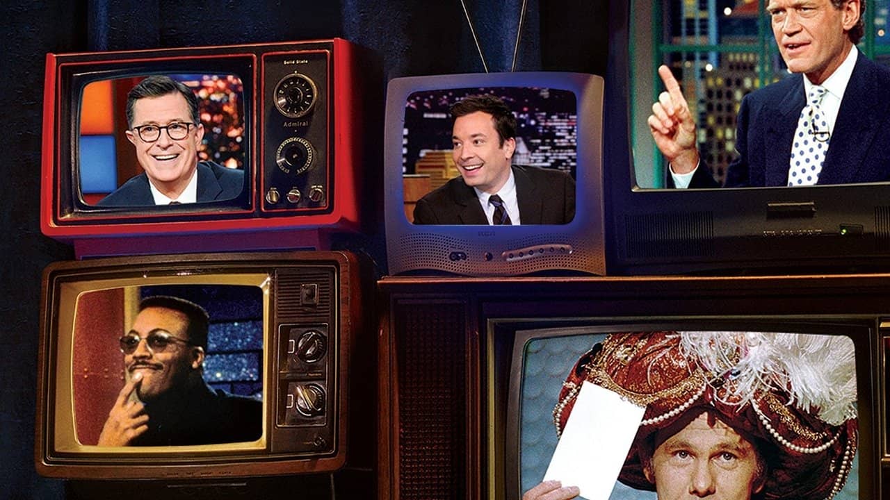 The Story of Late Night backdrop