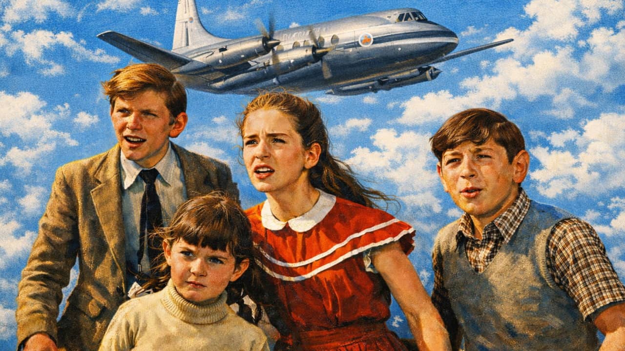 The Stolen Airliner backdrop