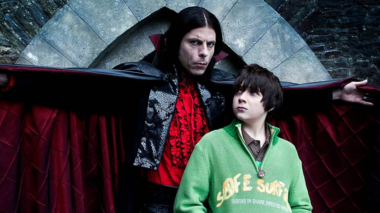 Young Dracula backdrop
