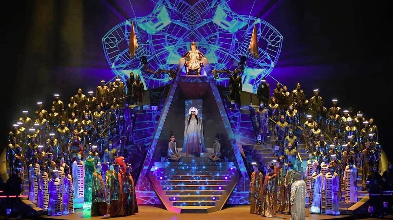 Turandot - Liceu backdrop