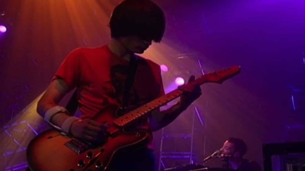 Radiohead • Live From the 10 Spot 1997 backdrop