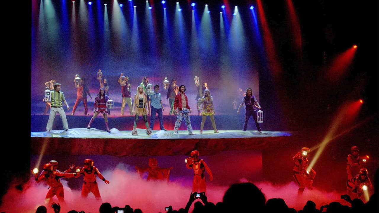 Casi Ángeles en el Teatro Gran Rex 2009 backdrop