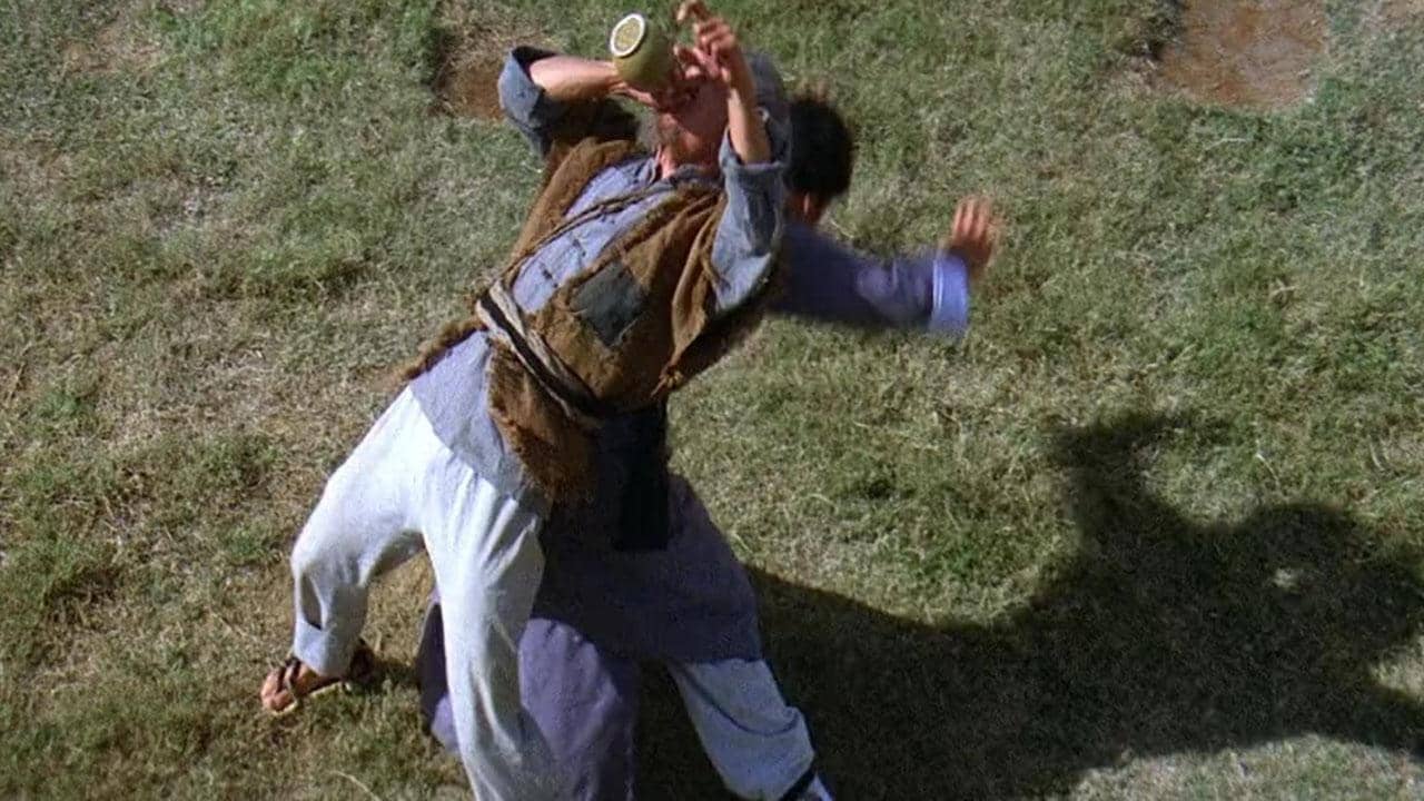 The World of Drunken Master backdrop
