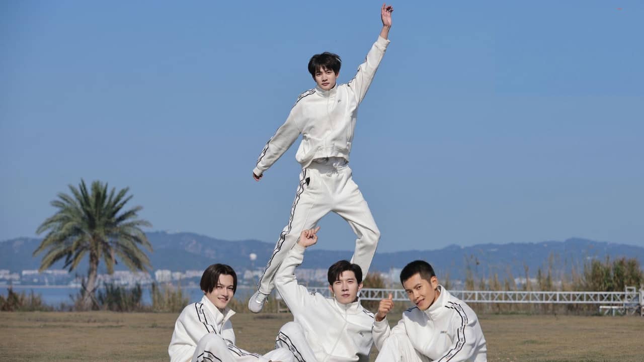 Running Like a Shooting Star backdrop