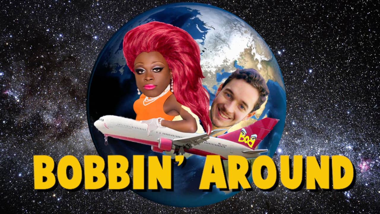 Bobbin Around with BOB the Drag Queen backdrop