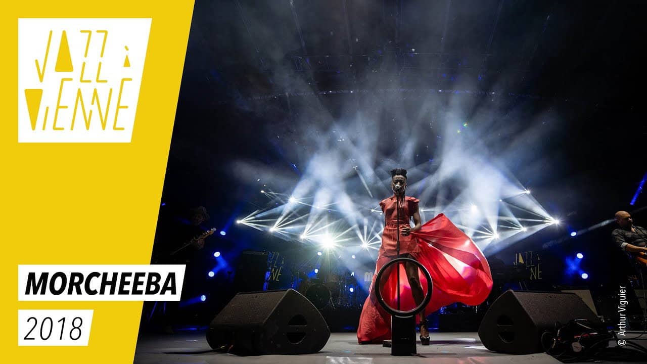 Morcheeba au Festival Jazz à Vienne 2018 backdrop