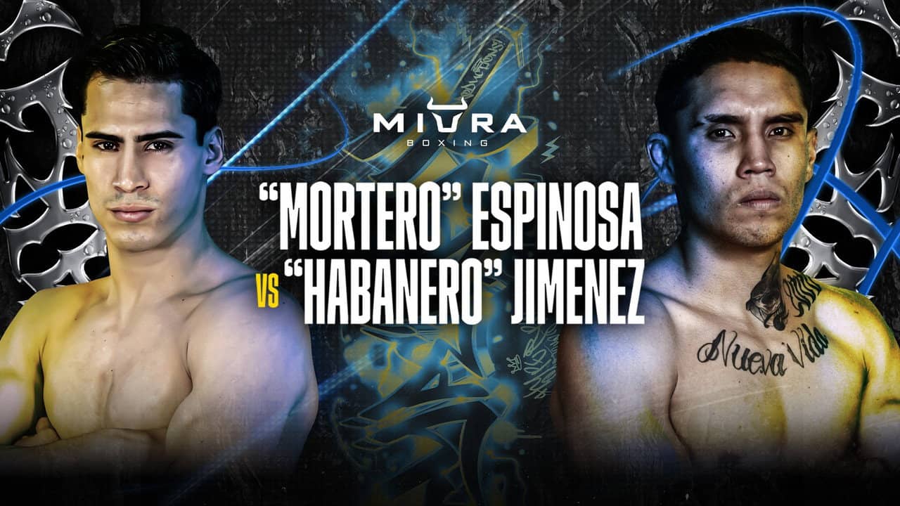 Jimerr Espinosa vs. Rogelio Jimenez backdrop