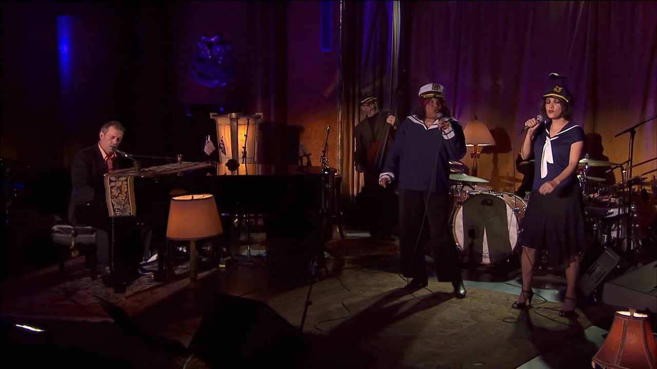 Hugh Laurie: Live on the Queen Mary backdrop