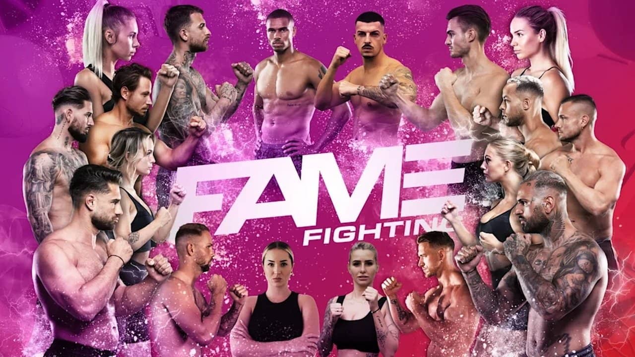 Fame Fighting backdrop
