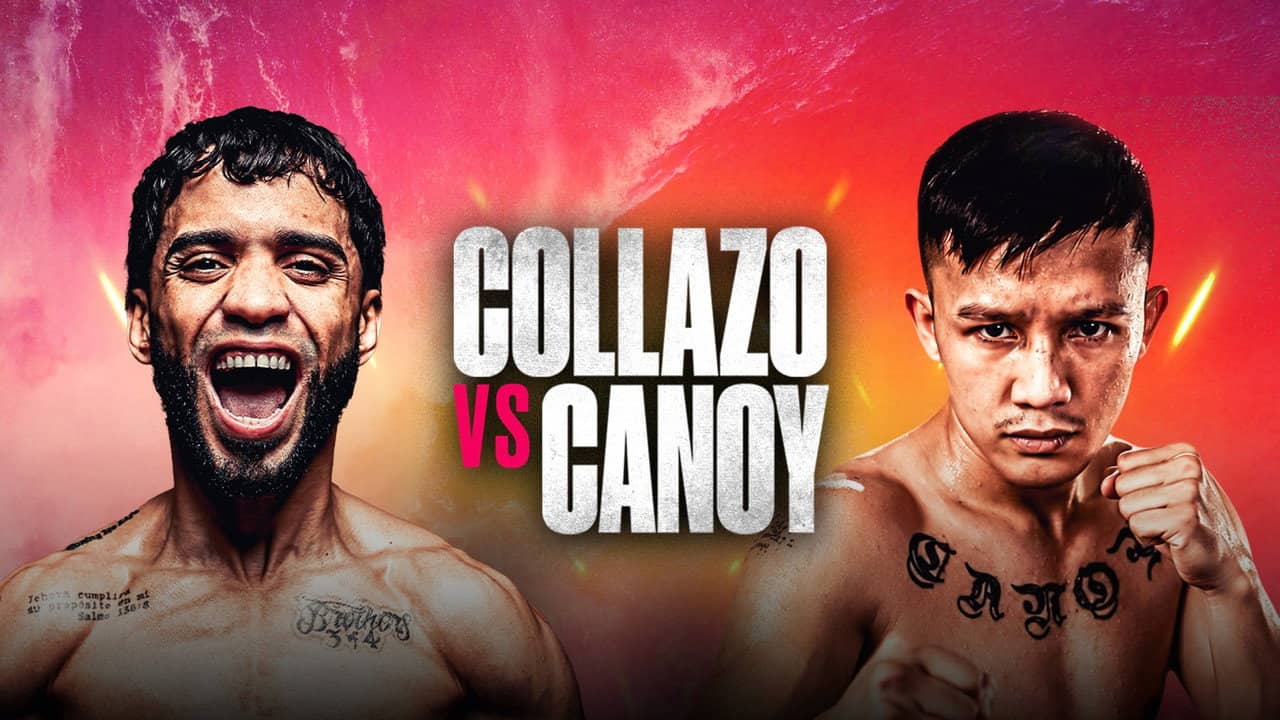 Oscar Collazo vs. Joey Canoy backdrop