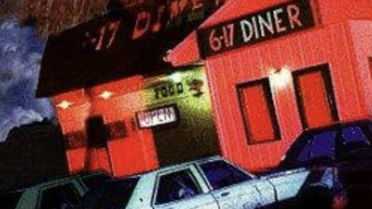 Back Road Diner backdrop