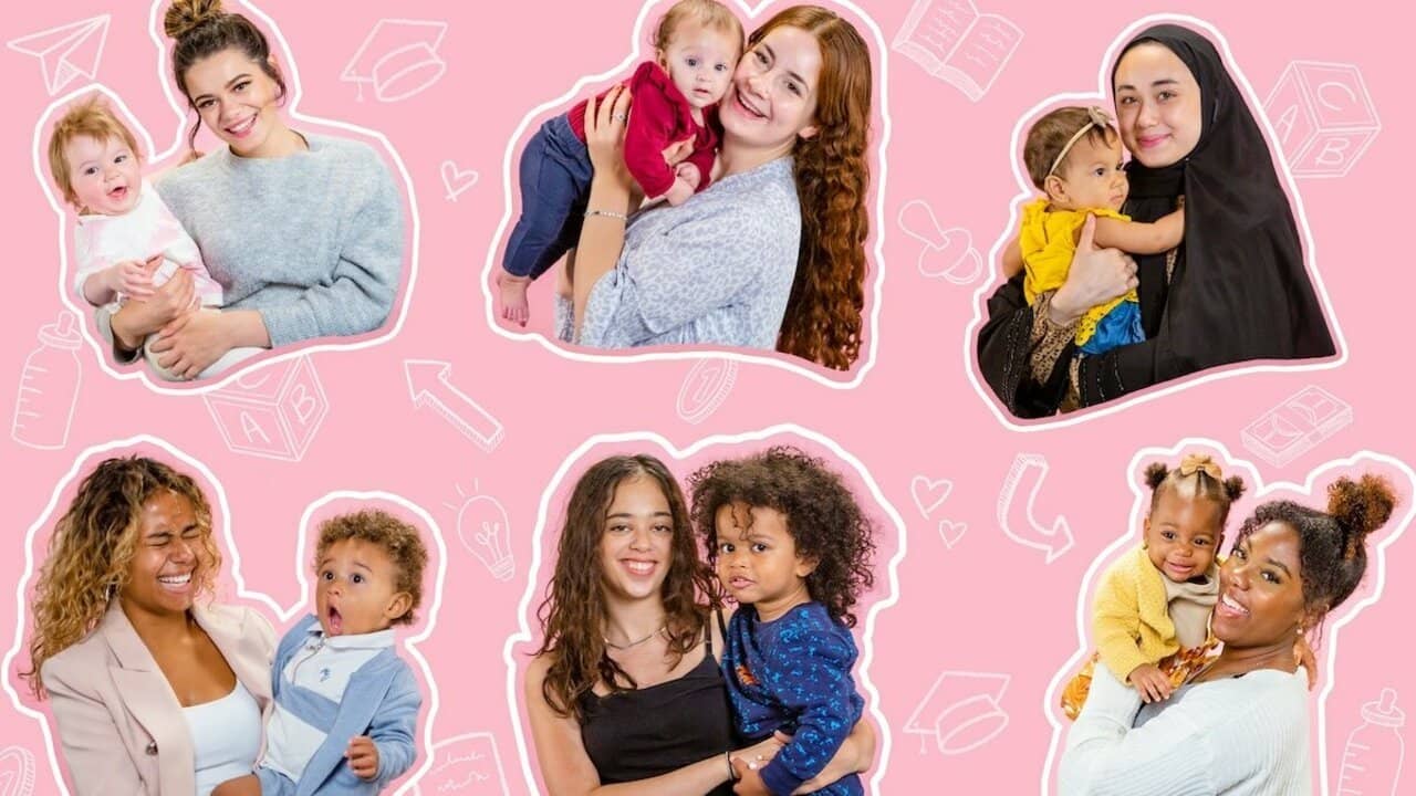 Teen Mum Academy backdrop