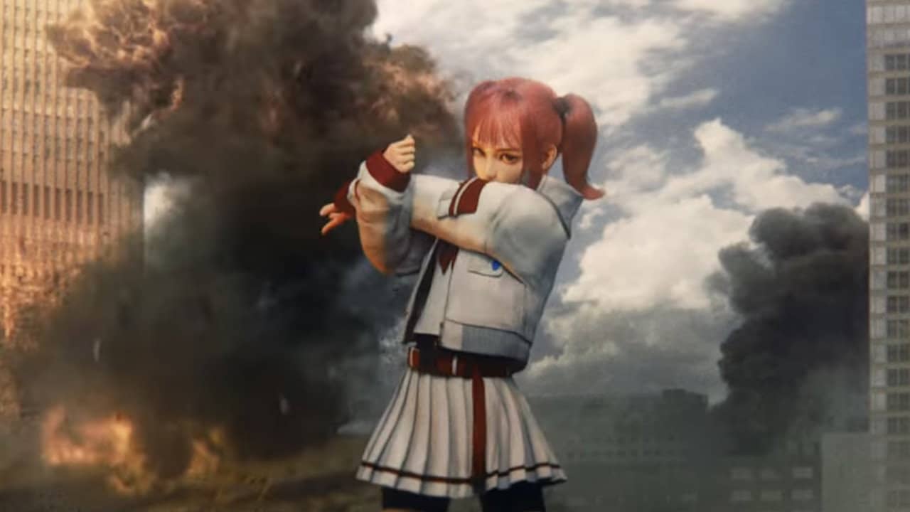 Dai-Kaiju vs. Giant Girl backdrop