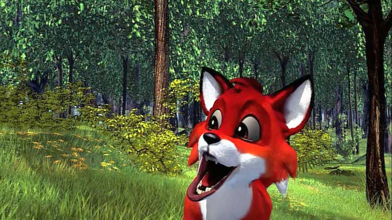 A Fox's Tale backdrop