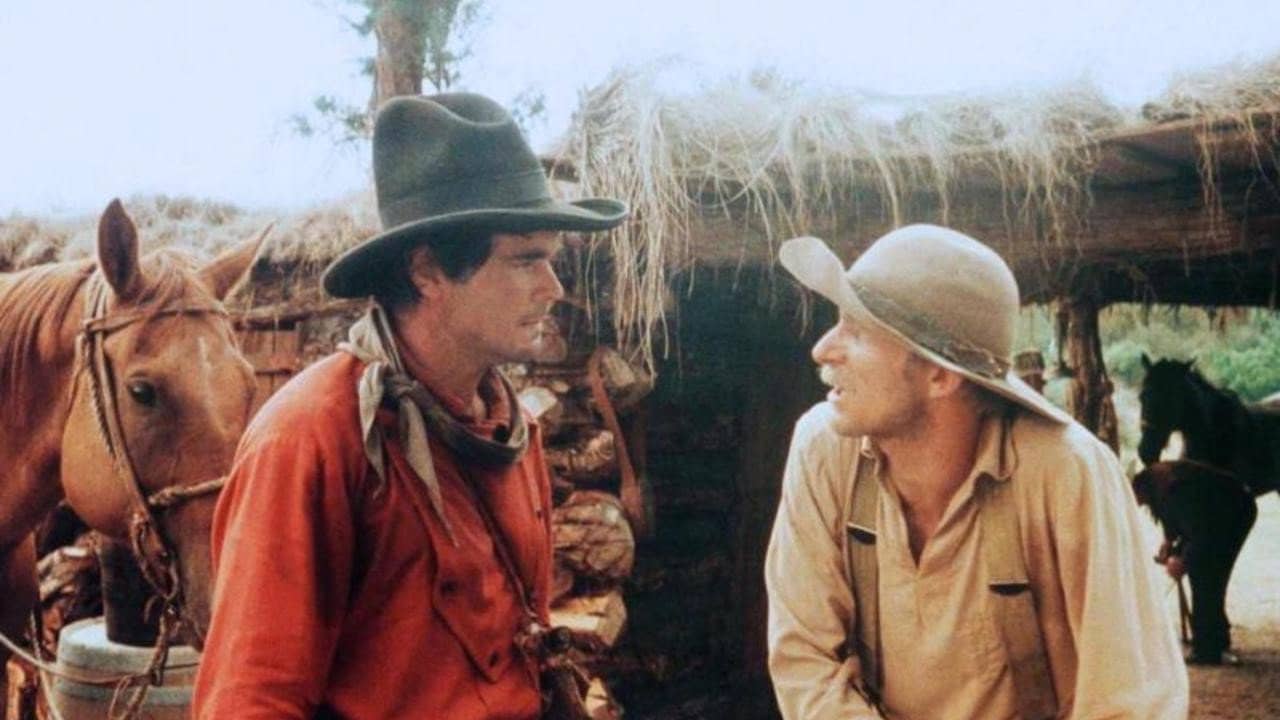 Pony Express Rider backdrop