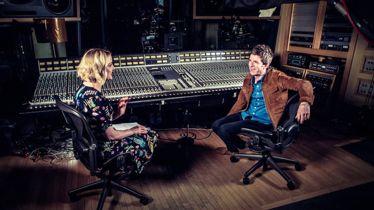 Once in a Lifetime Sessions with Noel Gallagher backdrop