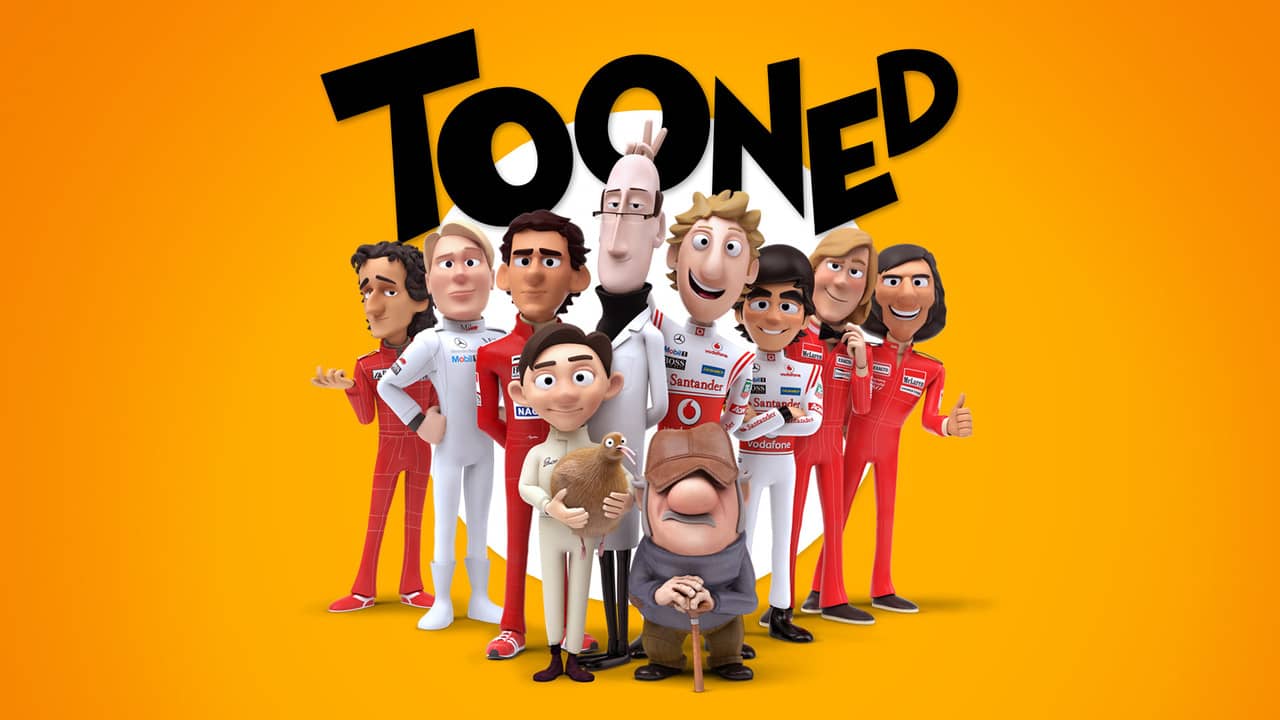 Tooned backdrop