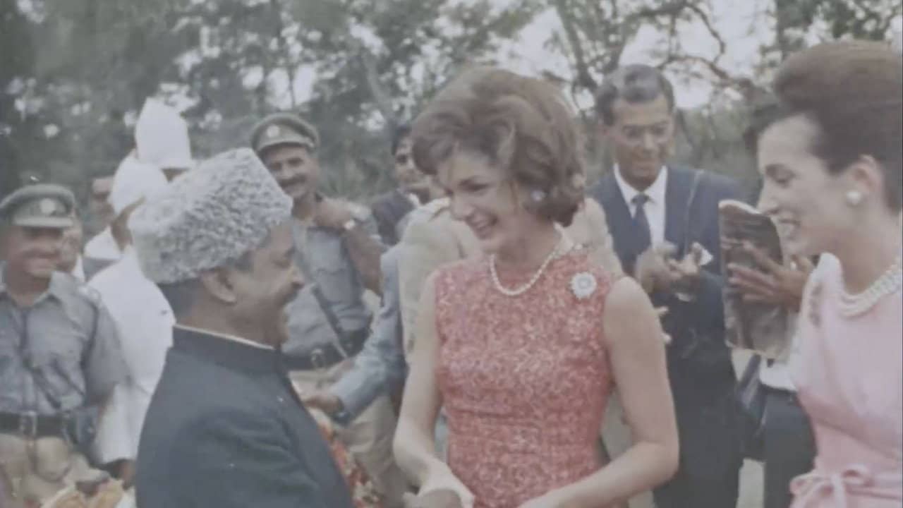 Jacqueline Kennedy's Asian Journey backdrop