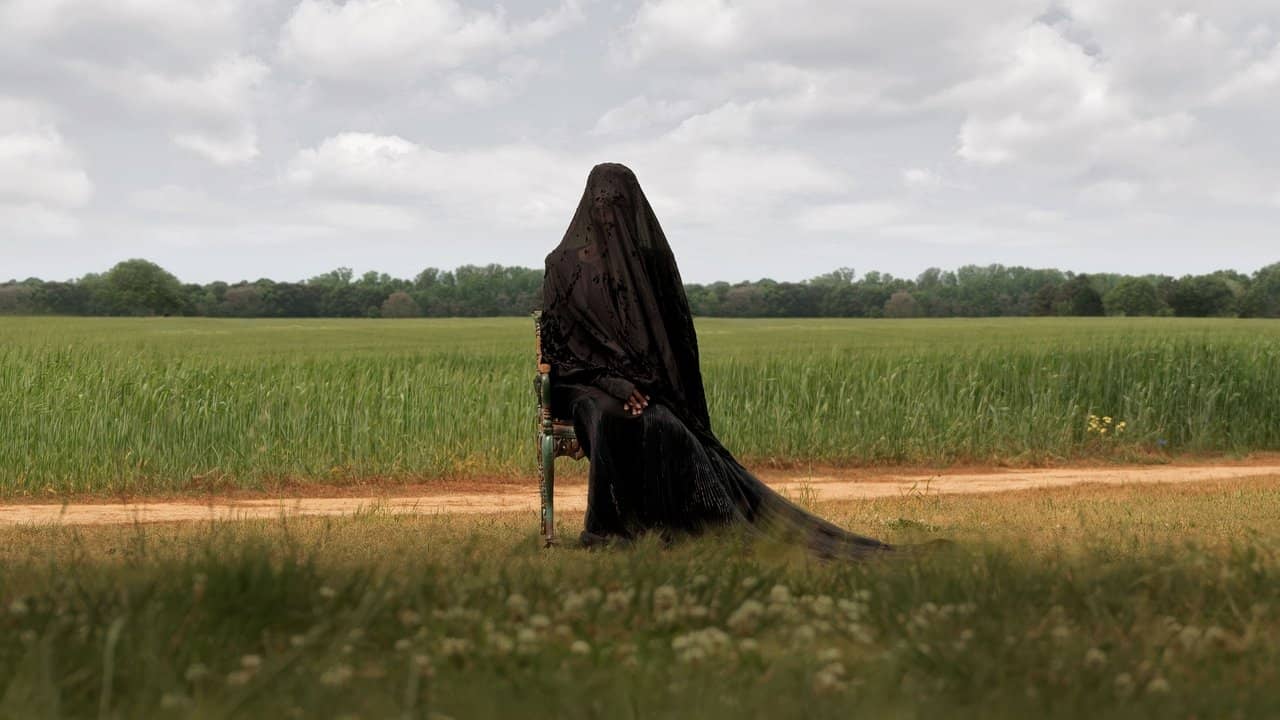 The Woman in the Yard backdrop