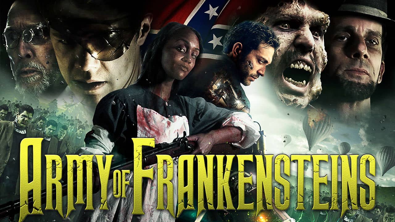 Army of Frankensteins backdrop