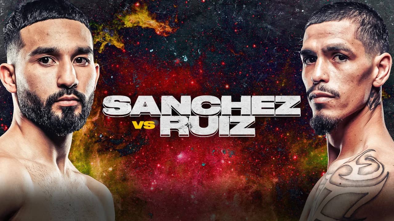 Jose Sanchez vs. Erik Ruiz backdrop